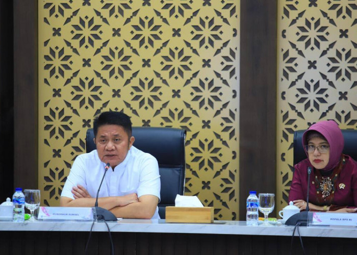 Gubernur Herman Deru–BPS RI Sepakat Wujudkan Data Tunggal untuk Percepatan Pembangunan