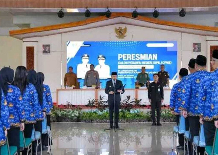 122 CPNS di Ogan Ilir Resmi Dilantik, Bupati Tegaskan Komitmen Pelayanan Kepada Masyarakat