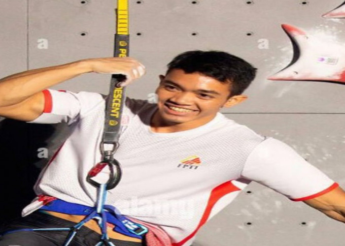 Kiromal Katibin Jadi Ranking 1 Dunia Panjat Tebing Speed