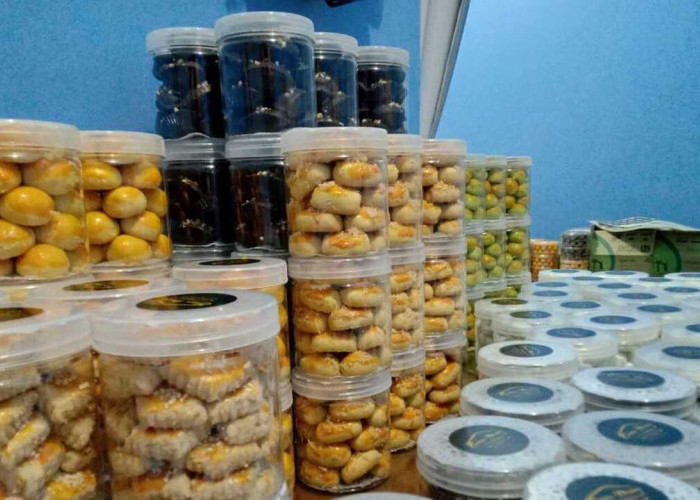 Jelang Lebaran, Embun Dempo Cake & Cookies Kebanjiran Pesanan Aneka Kue Kering