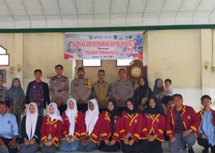 Polres OKU Rutin Sosialisasi Pencegahan Kenakalan Remaja di Sekolah