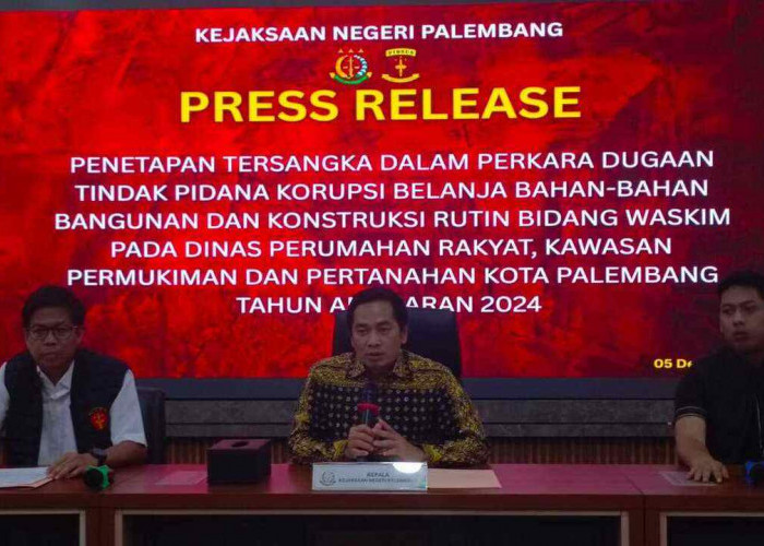 Eks Kadis Perkimtan Kota Palembang dan Dirut CV Ditahan Jaksa, Rugikan Negara Rp1,6 Milyar, Ini Dia kasusnya