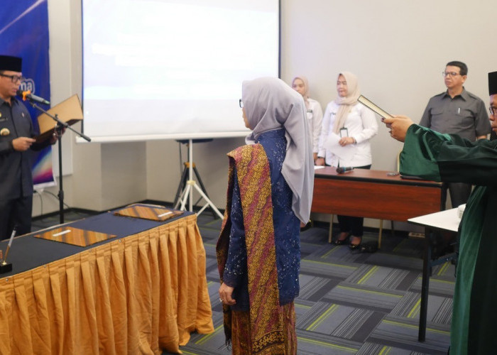 Nilawati Resmi Jabat Dirut BPR Baturaja