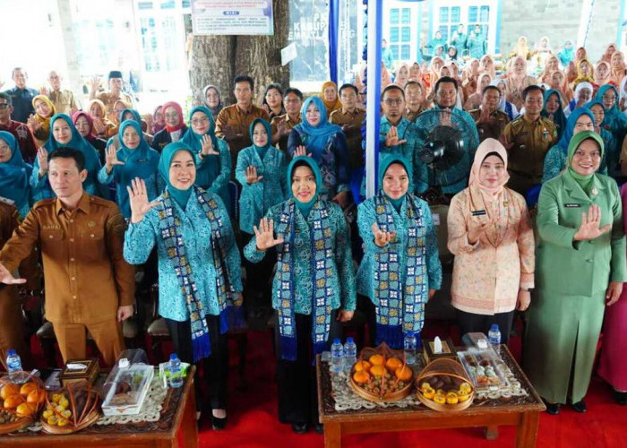 Feby Herman Deru Evaluasi Program PKK di Empat Lawang, Dorong Kader Perkuat IVA Test dan Literasi Digital