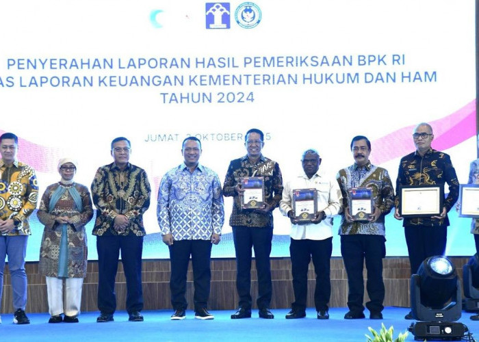 WTP ke-16, Akhir 'Manis' Kemenkumham Sebelum Transformasi Kelembagaan