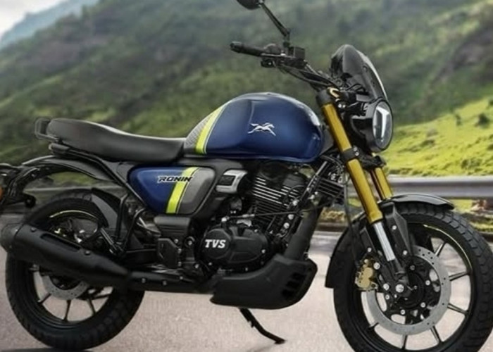 Harga Rp42 Jutaan, TVS Ronin Midnight Blue Tawarkan Fitur yang Sulit Ditandingi
