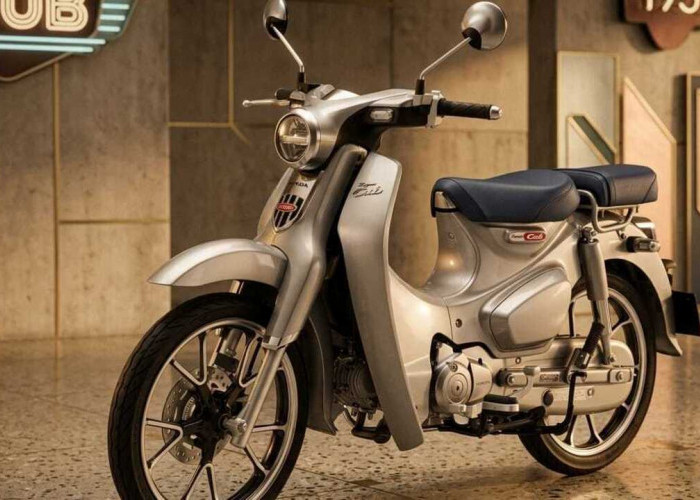 Honda Super Cub C125 The Crafted Calm, Motor Bebek Retro Premium Bikin Vespa Ketar-Ketir! 