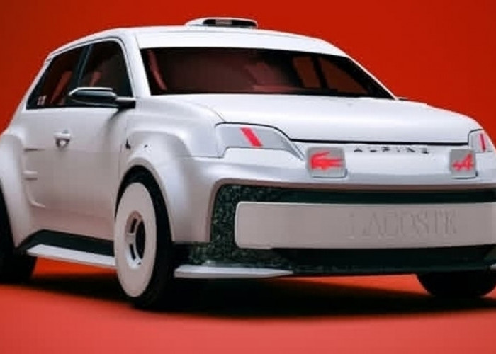 Alpine A290 Rallye x Lacoste: Mobil Listrik 290 Buaya yang Bikin Merinding