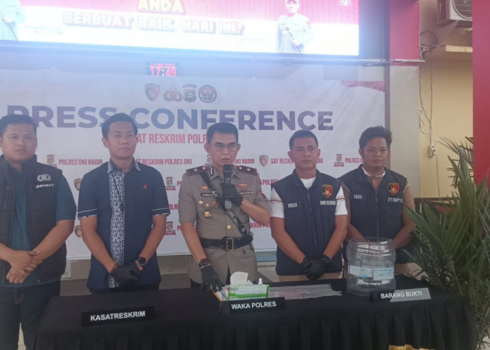 Bakar 1 Hektare Lahan untuk Ditanami Sawit, Polres OKI Tangkap Warga Tulung Selapan
