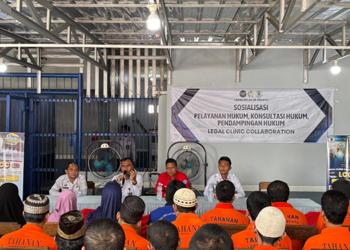 Lapas Sekayu Tingkatkan Akses Bantuan Hukum Melalui Sosialisasi Program LCC Bersama PERADI 