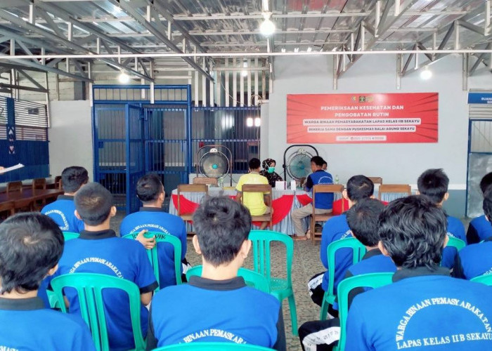 Lapas Sekayu Gelar Tes HIV Massal