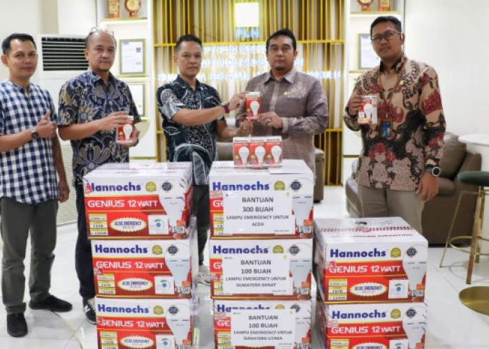 PLN UID S2JB Kirim Bantuan 500 Lampu Emergency untuk Bantu Warga Terdampak Banjir dan Longsor di Aceh, Sumut, 