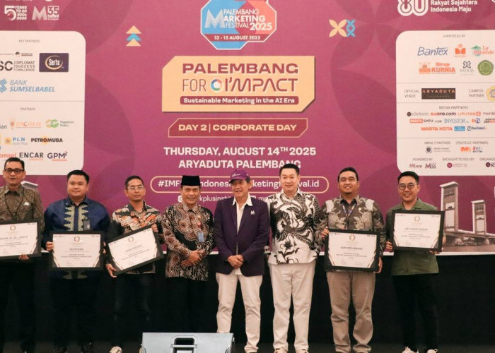PLN UID S2JB Raih Penghargaan Industry Marketing Champion Sumatera Selatan 2025