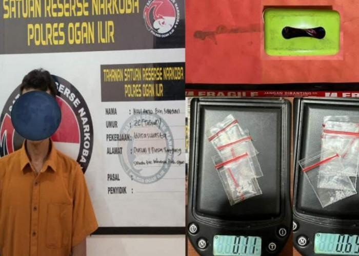 Gerebek Rumah Bandar Sabu di Indralaya, Polisi Amankan 9 Paket Narkotika