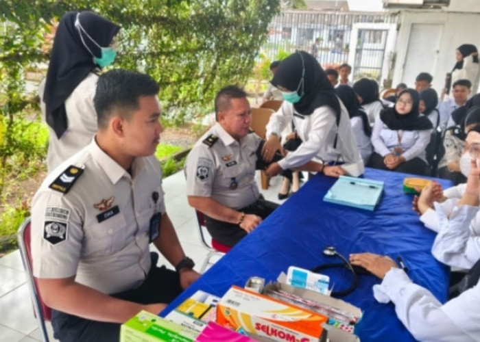 Rutan Baturaja Beri Pelayanan Pengobatan Gratis Peringati HBP