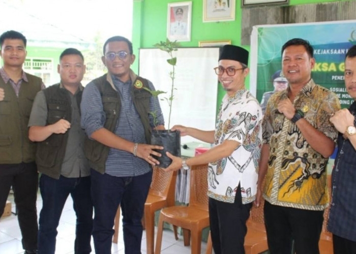 Kejari Muara Enim Sosialisasi Aplikasi Jaga Desa di 6 Kecamatan