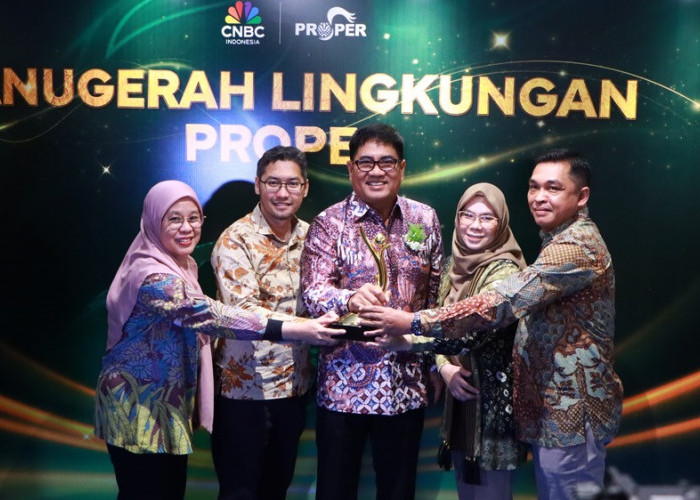 Konsisten dalam mengelola Lingkungan Pusri Kembali Raih Anugerah Proper Emas tahun 2024