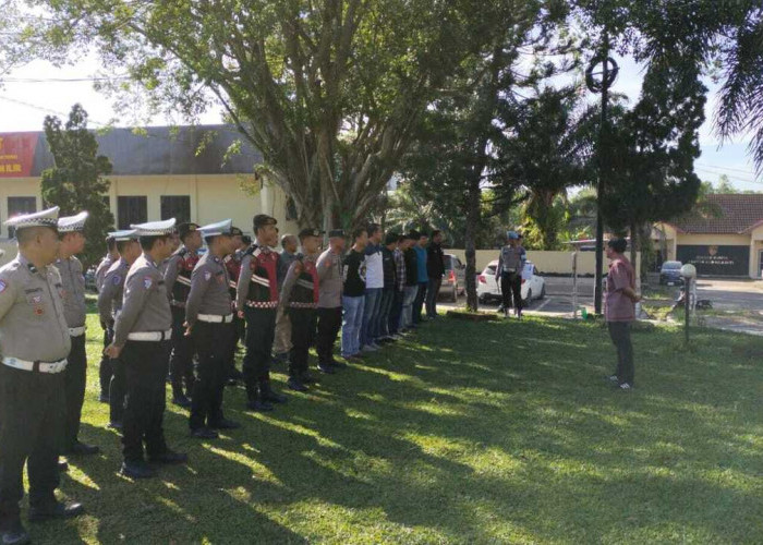 Polres Ogan Ilir Gelar Apel Kesiapan SOC dan Power of Hand Jelang Idul Adha 1446 H