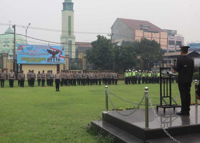 Polres Lubuklinggau Gelar Upacara Hari Kesaktian Pancasila 2026, Ini Pesan Kapolres