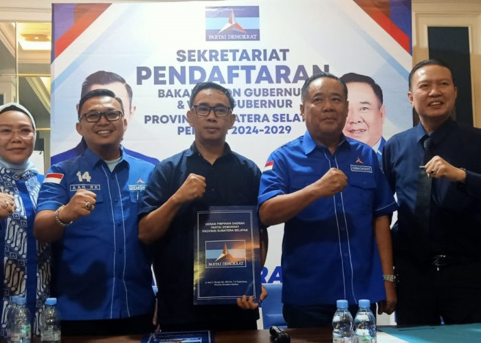 Pendaftaran Calon Gubernur Sumatera Selatan Dibuka: Herman Deru Optimis Dapat Dukungan Partai Demokrat