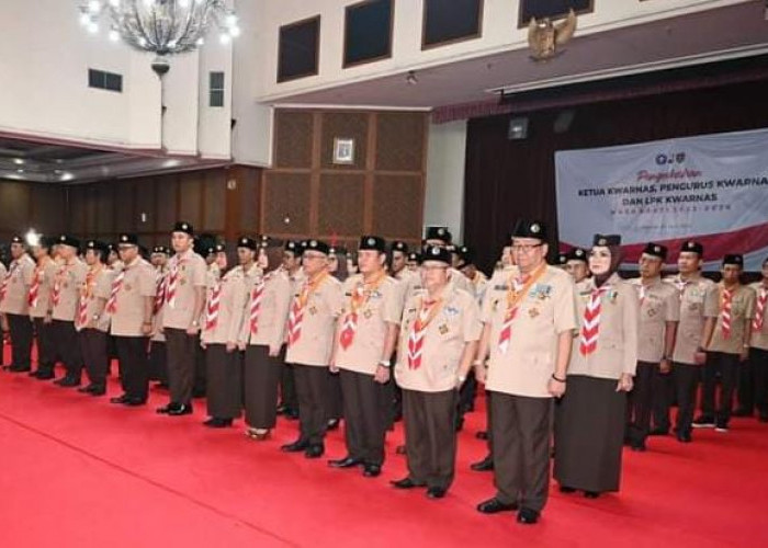 Bupati Ogan Ilir Panca Wijaya Akbar Dilantik Sebagai Ketua Pembinaan Dalam Negeri Kwarnas Gerakan Pramuka