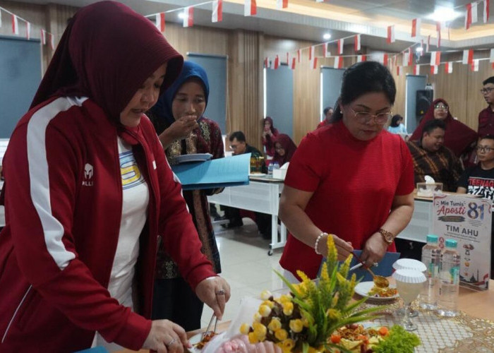 Kemenkum Sumsel Meriahkan Hari Pengayoman ke-81 dengan Lomba Masak, 9 Tim Adu Kreativitas