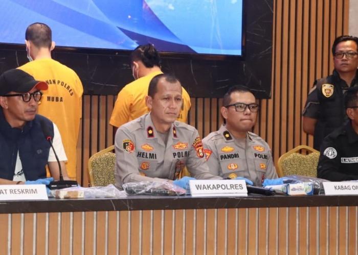 Operasi Senpi Musi 2026 Berbuah Hasil, Polres Muba Amankan 15 Senjata Api Ilegal