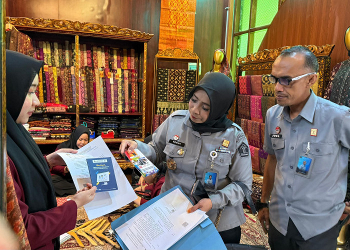 Kanwil Kemenkum Sumsel Edukasi UMKM Kerajinan Soal Perlindungan KI Wastra Palembang