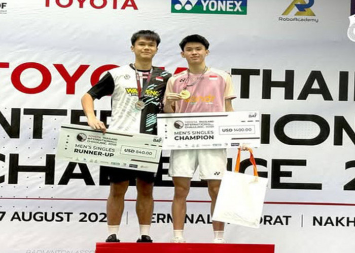 Richie Duta Richardo Juara Thailand International Challenge 2025