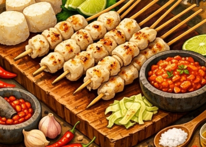 Resep Sate Taican ala Pedagang Kaki Lima