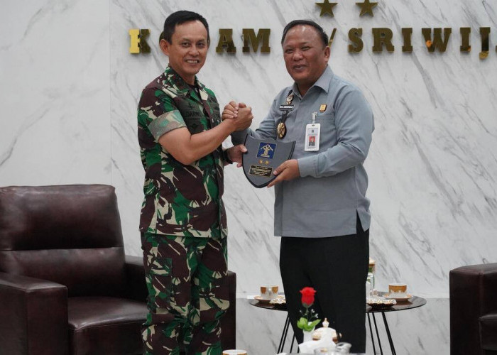 Kemenkum Sumsel dan Kodam II/Sriwijaya Sepakat Tingkatkan Kerja Sama Bidang Hukum