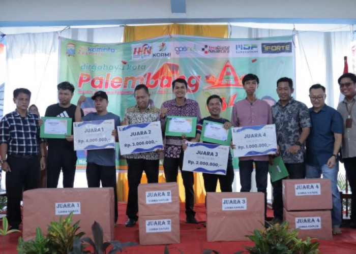 Bertabur Hadiah, Lomba Gaple Warnai HUT Kota Palembang ke-1341: Perekat Silaturahmi OPD dan Media