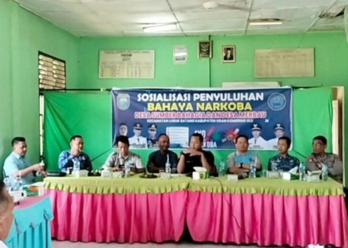 Pemdes Sumber Bahagia OKU Berkomitmen Perangi Narkoba