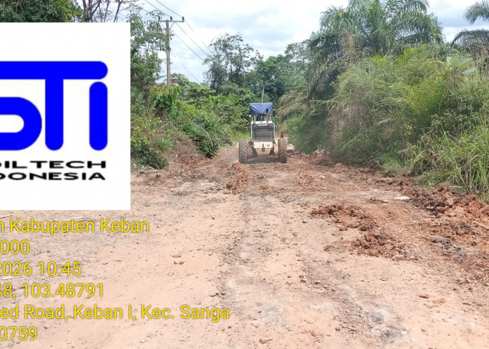 Jalan Rusak Tak Dibiarkan, Instruksi Bupati HM Toha Tohet Picu Aksi Nyata di Sanga Desa