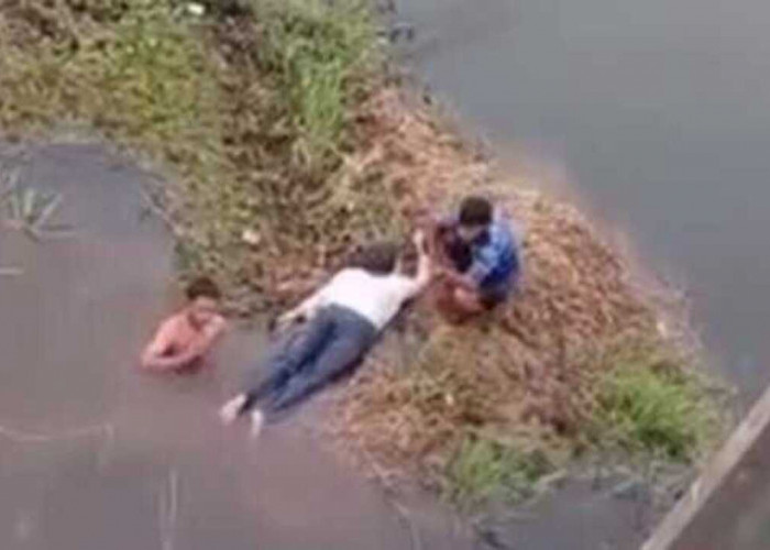 Karena Cinta, Remaja Putri di Ogan Ilir Hebohkan Warga Karena Terjun Ke Sungai