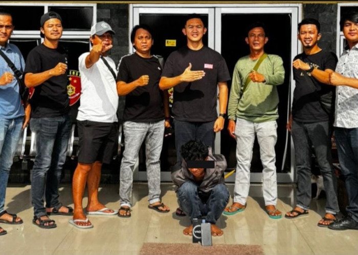 Seorang Buruh di Prabumulih Ditangkap Polisi Usai Curi Motor KLX dan Dua HP dari Rumah Warga Bukit Lingkar Ama