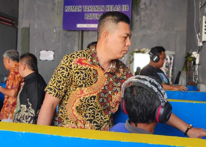 Karutan Bersama Jajaran Tinjau Kelancaran Pelayanan Wartelsuspas di Rutan Baturaja
