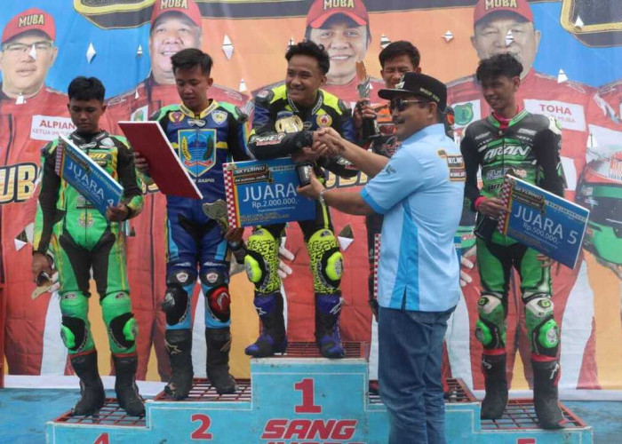 Wabup Muba : Olahraga Balap Motor Sebuah Kegiatan Positif dan Profesional