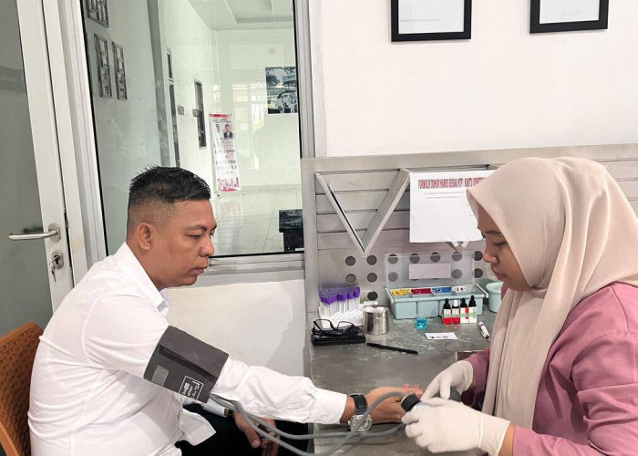 Rutan Baturaja Laksanakan Kegiatan Donor Darah di PMI OKU