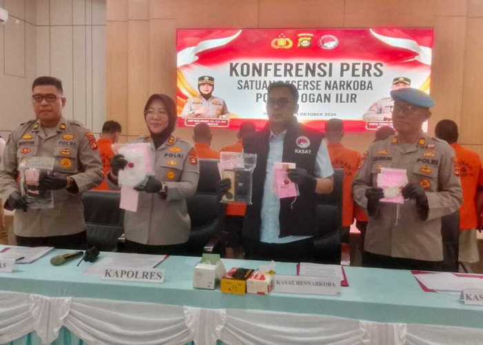Belasan Tersangka Narkoba Dibekuk di Bulan September 2026, Polres Ogan Ilir Klaim Selamatkan 3.366 Jiwa