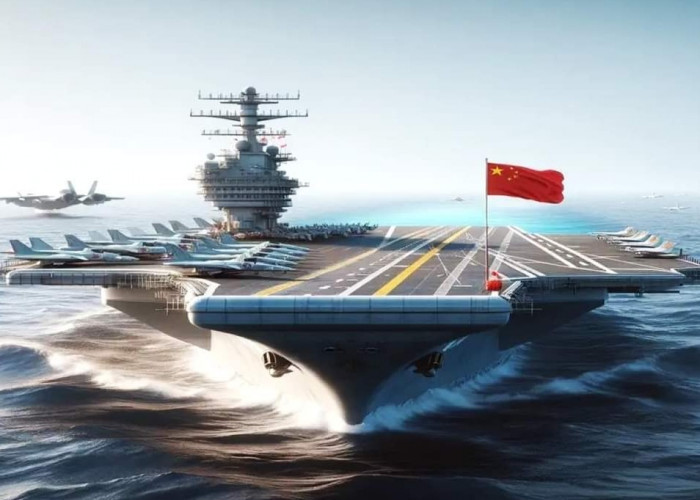 Bikin Kejutan Dunia Angkatan Laut China Berambisius Bangun Kapal Induk Bertenaga Nuklir