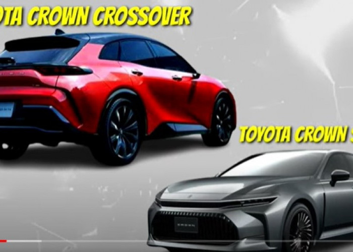 Toyota Turun Gunung, Toyota Crown Sport Hybrid Lebih Gagah dan Ganteng, CRV Minggir Dulu