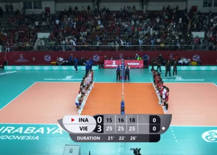 Dibantai Vietnam 0-3, Timnas Voli Putri U-21 Indonesia Tersungkur di Laga Pembuka FIVB 2025