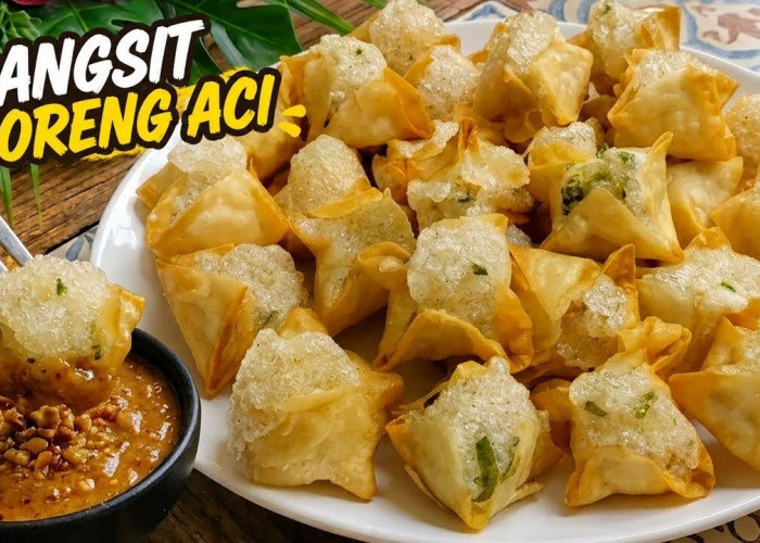 Pangsit Aci Goreng, Camilan Sederhana yang Viral dan Digemari Warganet
