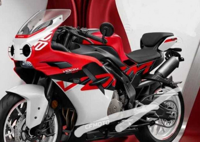 CFMOTO 500SR VOOM 2026 Jadi Sorotan, Desain Retro dan Performa Buas Bersatu.