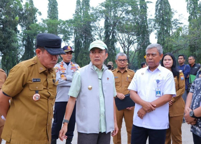 Ratu Dewa Tinjau Terminal Karya Jaya Untuk Kantong Parkir Kendaraan Besar