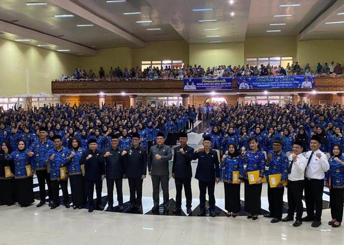 Ratusan PPPK OKU Formasi Tahun 2024 Resmi Dilantik