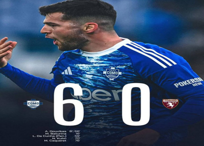 Hasil Como vs Torino: Como Hajar Torino 6-0.
