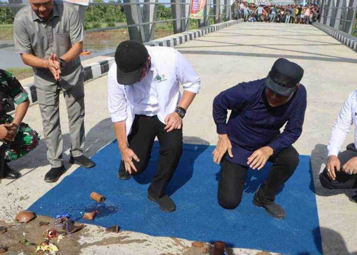 Konektivitas dan Harapan Warga, Jembatan EPD Diresmikan