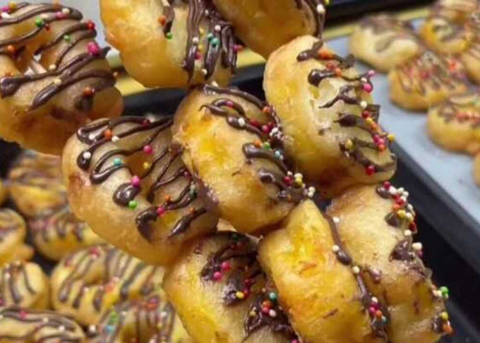 Kreasi Pisang Goreng Donat, Camilan Sederhana dengan Tampilan Kekinian yang Disukai Anak dan Dewasa